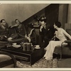 Alfred Lunt, Noël Coward, Lynn Fontanne, and Philip Tonge in the original Broadway production of Noël Coward's "Design for Living."