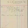J.W. Bouton Booksellers, 1885-1886