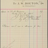 J.W. Bouton Booksellers, 1885-1886