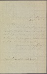 Solicitation letters, 1854-1882