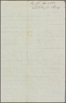 Solicitation letters, 1854-1882