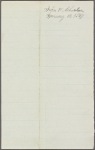 Solicitation letters, 1854-1882