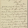 Solicitation letters, 1854-1882