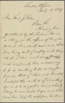 Solicitation letters, 1854-1882