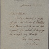 Solicitation letters, 1883