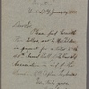 Solicitation letters, 1883