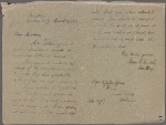 Solicitation letters, 1883