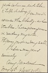 Solicitation letters, 1883