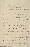 Solicitation letters, 1883