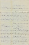 Solicitation letters, 1883