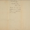 Solicitation letters, 1883