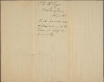 Solicitation letters, 1883