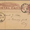 Solicitation letters, 1884-1886, n.d.