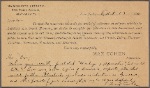 Solicitation letters, 1884-1886, n.d.