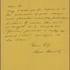 Solicitation letters, 1884-1886, n.d.