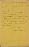 Solicitation letters, 1884-1886, n.d.