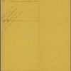 Solicitation letters, 1884-1886, n.d.