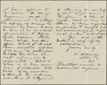 Solicitation letters, 1884-1886, n.d.