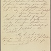 Solicitation letters, 1884-1886, n.d.