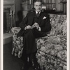Clifton Webb in a scene from the original Broadway production of Noël Coward's "Blithe Spirit."