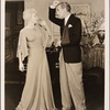 Haila Stoddard and Clifton Webb in a scene from the original Broadway production of Noël Coward's "Blithe Spirit."
