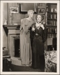 Haila Stoddard and Mildred Natwick in a scene from the original Broadway production of Noël Coward's "Blithe Spirit."