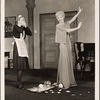 Haila Stoddard in a scene from the original Broadway production of Noël Coward's "Blithe Spirit."