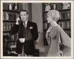 Clifton Webb and Haila Stoddard in a scene from the original Broadway production of Noël Coward's "Blithe Spirit."