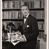 Clifton Webb in a scene from the original Broadway production of Noël Coward's "Blithe Spirit."