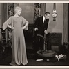 Haila Stoddard, Clifton Webb, and Mildred Natwick in a scene from the original Broadway production of Noël Coward's "Blithe Spirit."