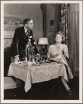 Peggy Wood and Clifton Webb in a scene from the original Broadway production of Noël Coward's "Blithe Spirit."