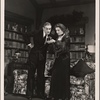 Clifton Webb and Mildred Natwick in a scene from the original Broadway production of Noël Coward's "Blithe Spirit."