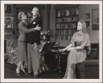 Peggy Wood, Clifton Webb, and Leonora Corbett in a scene from the original Broadway production of Noël Coward's "Blithe Spirit."