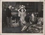 Clifton Webb, Leonora Corbett and Peggy Wood in a scene from the original Broadway production of Noël Coward's "Blithe Spirit."