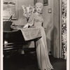Haila Stoddard in a scene from the 1942 tour of Noël Coward's "Blithe Spirit."