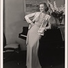 Carol Goodner in a scene from the 1942 tour of Noël Coward's "Blithe Spirit."