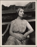 Lynn Fontanne in the original Broadway production of Noël Coward's "Point Valaine."