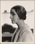 Lynn Fontanne in the original Broadway production of Noël Coward's "Point Valaine."