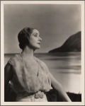 Lynn Fontanne in the original Broadway production of Noël Coward's "Point Valaine."