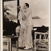 Lynn Fontanne and Louis Hayward in the original Broadway production of Noël Coward's "Point Valaine."