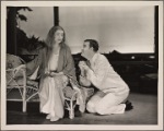 Alfred Lunt and Lynn Fontanne in the original Broadway production of Noël Coward's "Point Valaine."