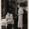 Louis Hayward and Lynn Fontanne in the original Broadway production of Noël Coward's "Point Valaine."