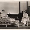 Louis Hayward and Lynn Fontanne in the original Broadway production of Noël Coward's "Point Valaine."