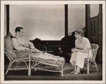 Louis Hayward and Lynn Fontanne in the original Broadway production of Noël Coward's "Point Valaine."