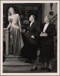 Jan Sterling, Doris Dalton, and Evelyn Varden in the original Broadway production of Noël Coward's "Present Laughter."