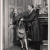 Clifton Webb and Jan Sterling in the original Broadway production of Noël Coward's "Present Laughter."