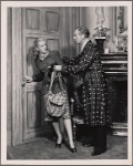 Clifton Webb and Jan Sterling in the original Broadway production of Noël Coward's "Present Laughter."