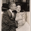 Clifton Webb and Marta Linden in the original Broadway production of Noël Coward's "Present Laughter."