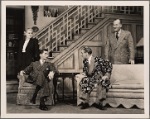 Evelyn Varden, Cris Alexander, Clifton Webb and Robin Craven in the original Broadway production of Noël Coward's "Present Laughter."