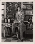 Clifton Webb in the original Broadway production of Noël Coward's "Present Laughter."